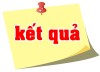 Kết quả kiểm tra sát hạch kỳ tuyển dụng viên chức đợt 2