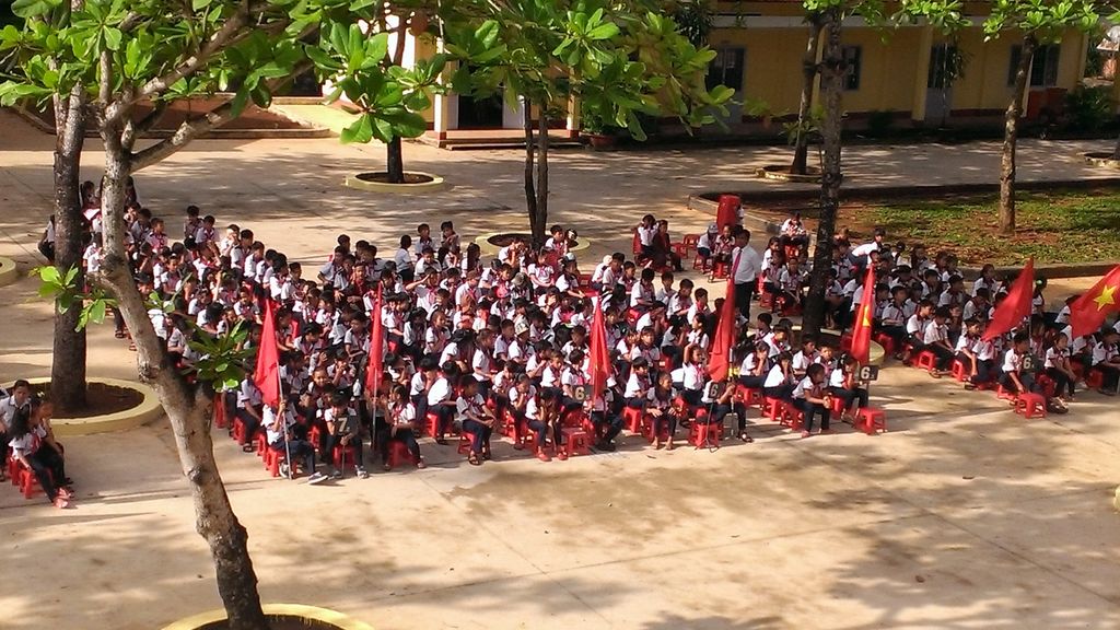 Lễ khai giảng năm học 2014 - 2015